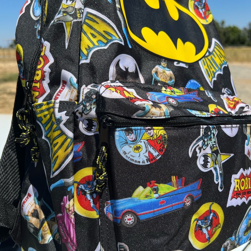 Batman and Robin Backpack - Picture 3 of 9